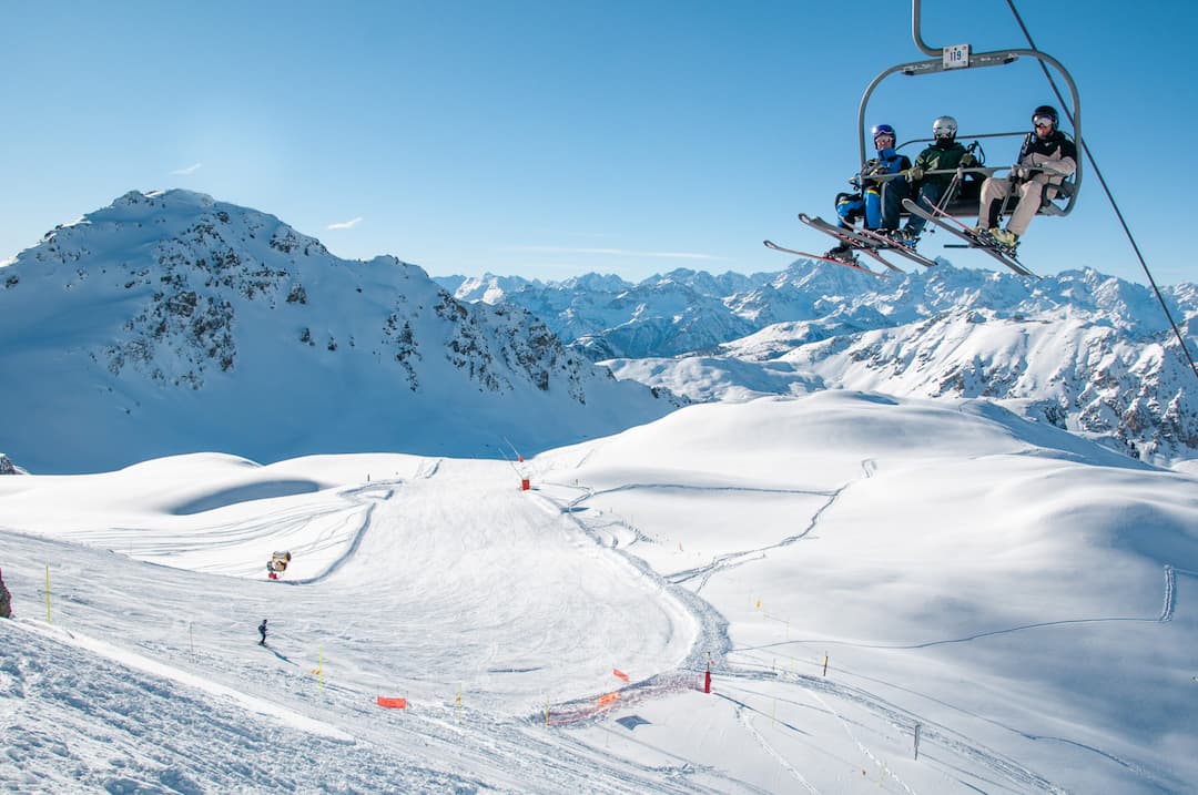 Skiing in Montgenèvre