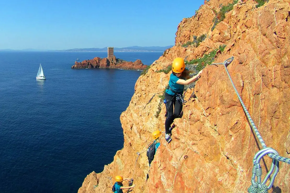 Via Cordata in the Massif de l'Esterel