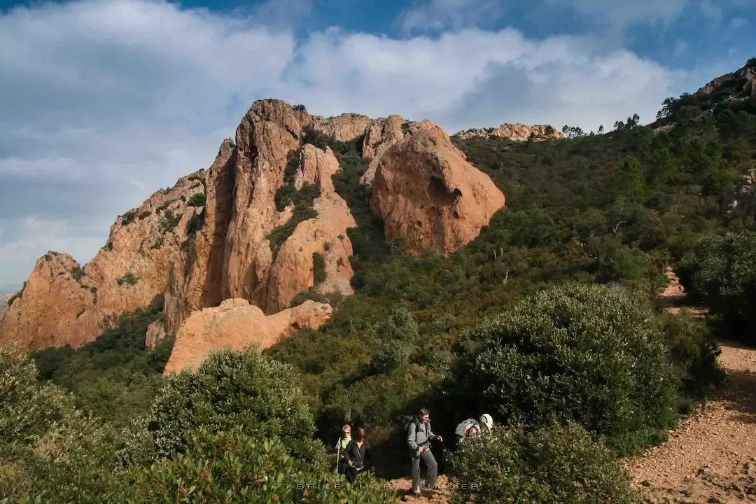 Cap Roux hiking in the Massif de l’Estérel