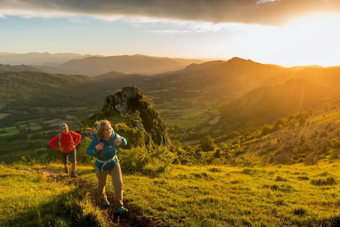Hiking the Chemin de Bonshommes on the GR107 