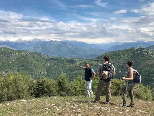 Guided hiking on the French Riviera