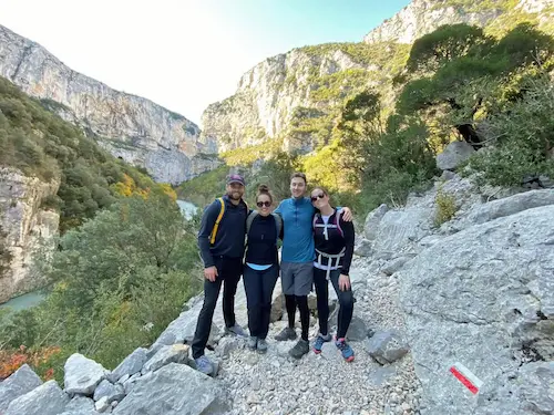 Guided hiking in the Gorges du Verdon