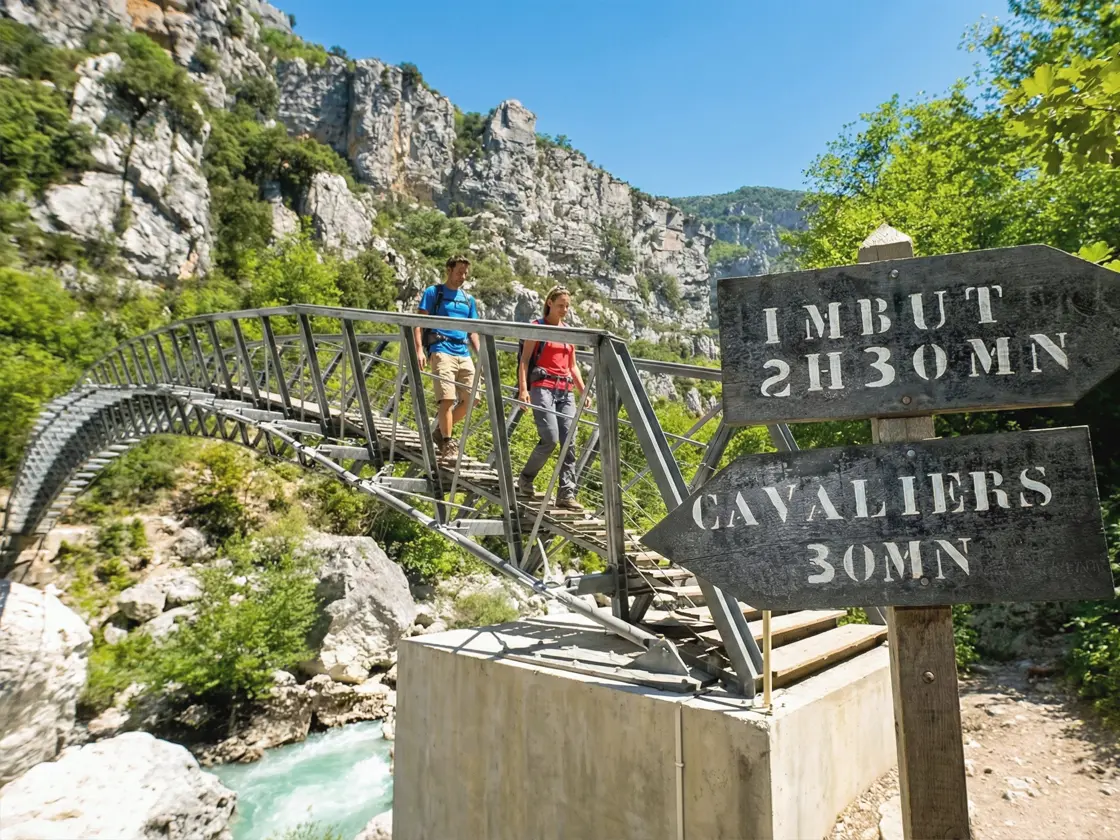 Hiking the Sentier de l'Imbut in the Gorges du Verdon