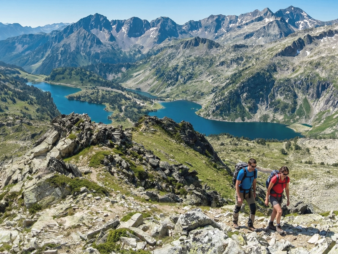 Hiking in the Réserve naturelle nationale du Néouvielle