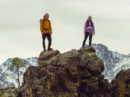 Hikers wearing Arc'teryx Gamma Pants