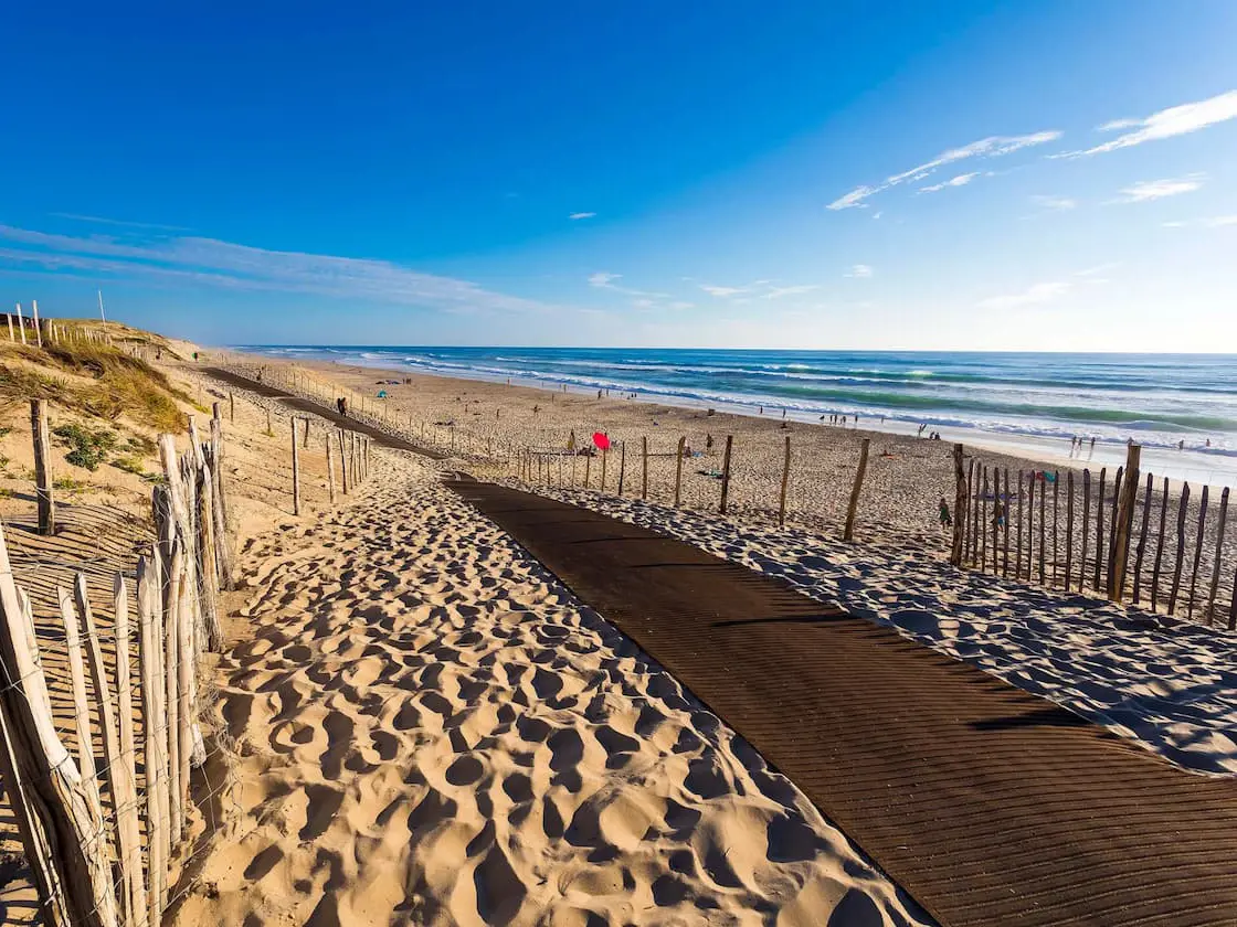 Plage Sud in Biscarrosse