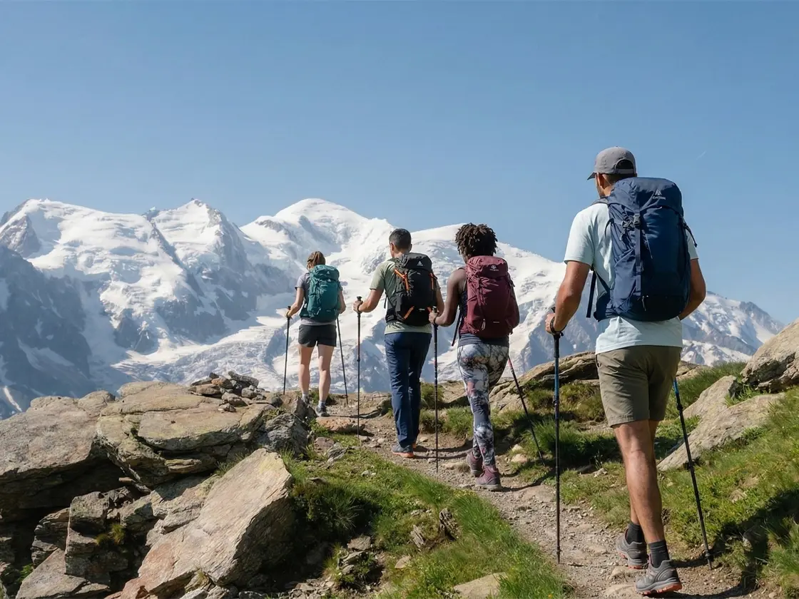 Guided hiking in Chamonix with Explore-Share