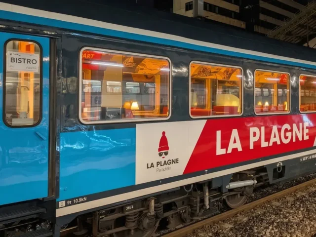 Travelski Night Express Train - overnight from London to the French Alps