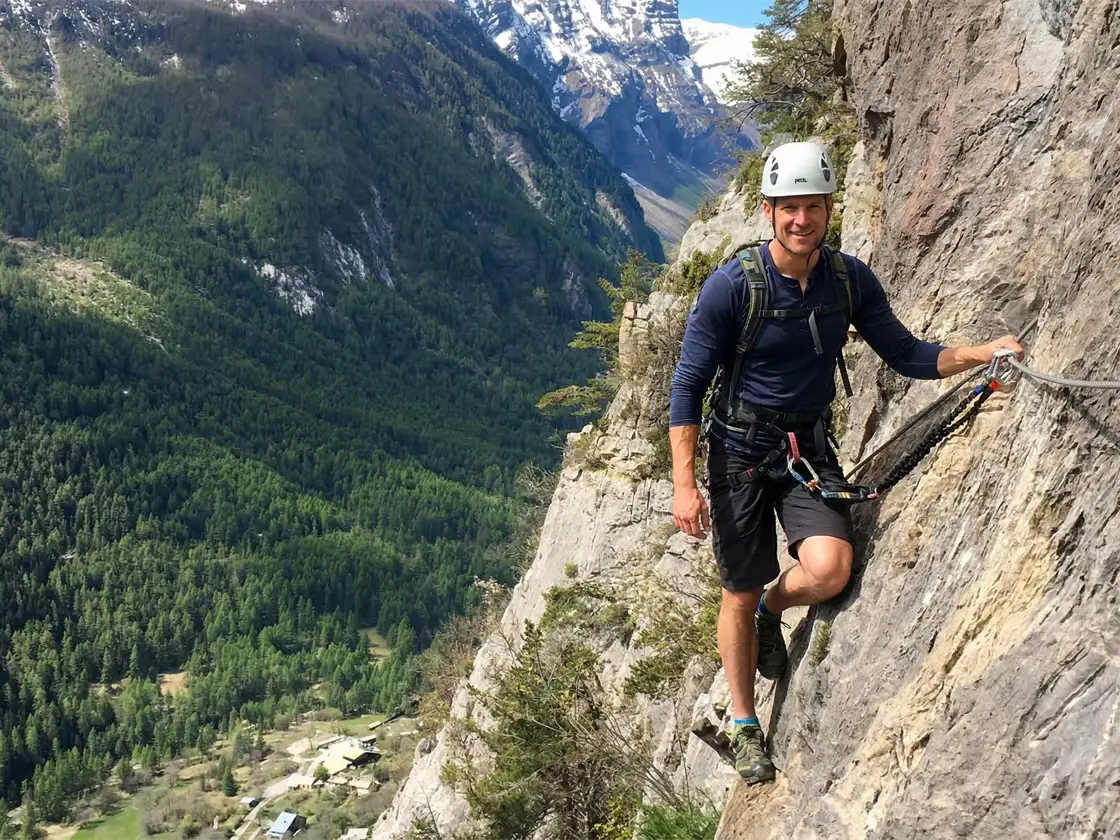 Via Ferrata Grande Falaise Freissinieres
