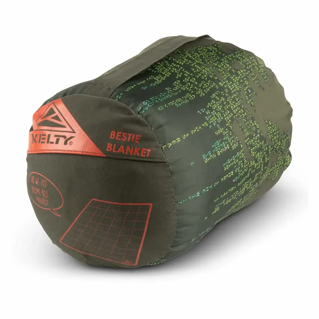 Kelty Bestie blanket stuffed into its sac