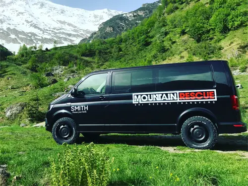 Summer mountain biking airport transfers