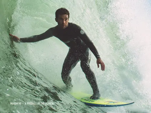 Rip Curl Flashbomb wetsuit Mason Ho surfing in a Rip Curl Flashbomb wetsuit