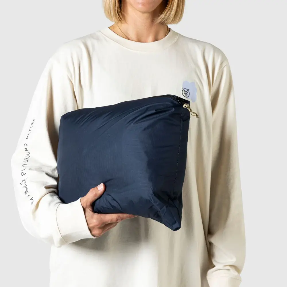 VOITED Outdoor Ponch 3.0 - packed into front pocket