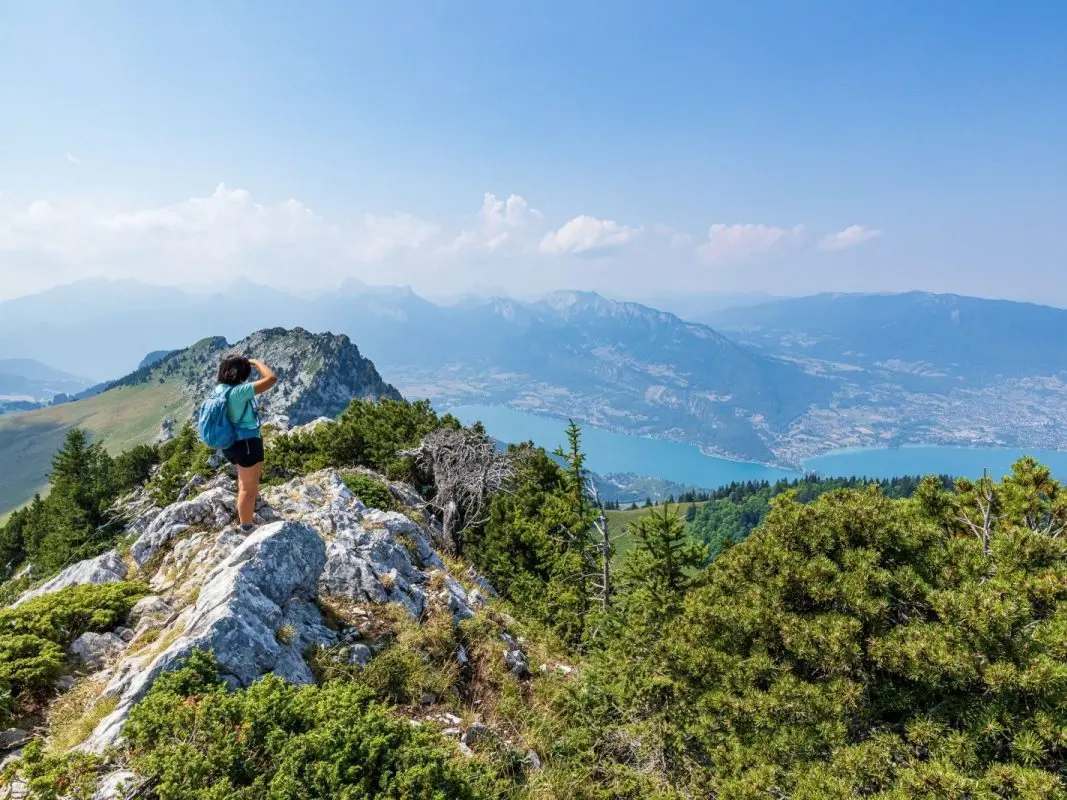 The summit panorama from the Pointe de Talamarche, Aravis