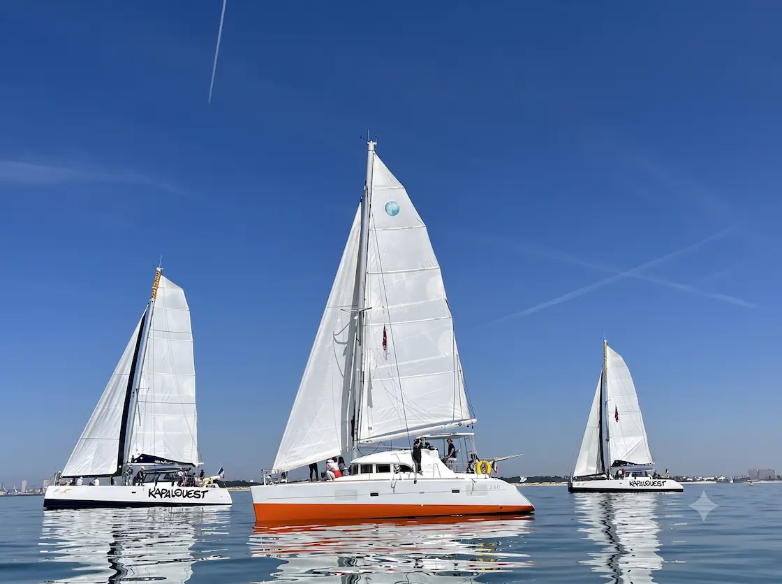 Catamaran sailing trip on the Île de Ré